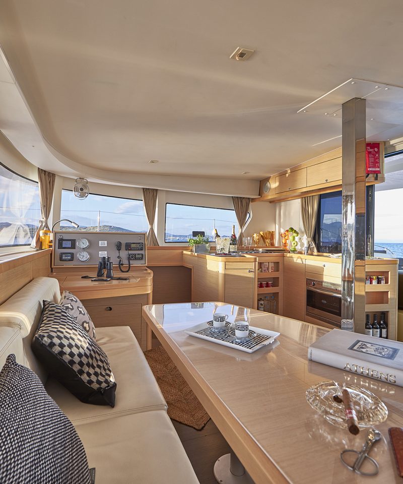 Catamaran - Lagoon 42 yacht charter for multiday cruise